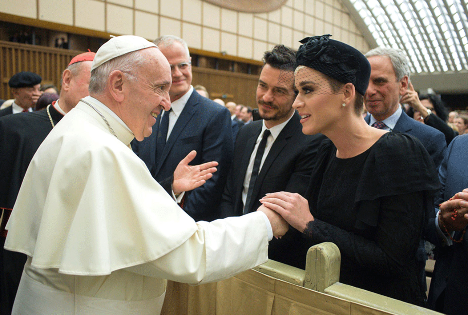 Katy Perry, Orlando Bloom, Pope Francis